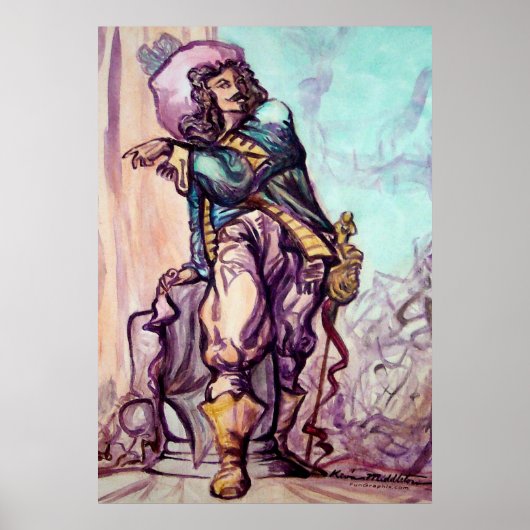 マスケット銃兵の小ポスター ポスター (正面)