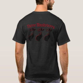 マスケット銃兵3人 Tシャツ