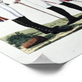 マスケット銃士官， 1800 ポスター (角)