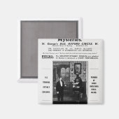 マスケリン&デバントのミステリー広告 マグネット (正面/裏面)