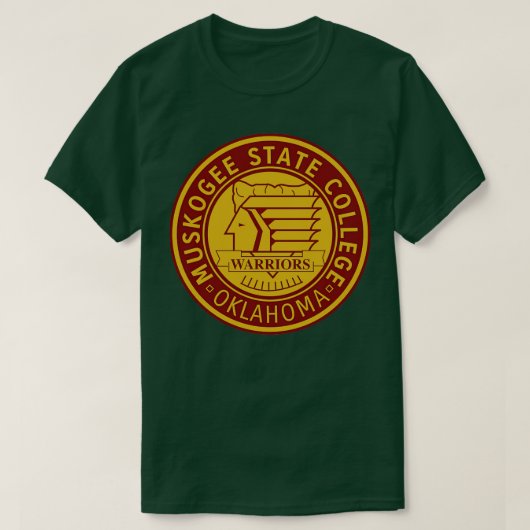 マスコギー州大学 Tシャツ (デザイン正面)