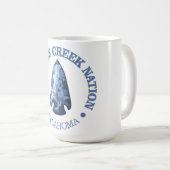 マスコジクリークネーション（矢印） コーヒーマグカップ (正面右)