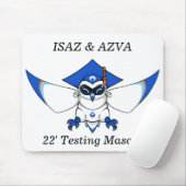 マスコットのテスト マウスパッド (マウス)