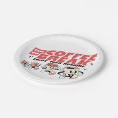 マスコットコーヒー – 休憩の時間 ペーパープレート (アングル)