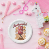 マスコットドリンクコーラ ペーパープレート (パーティー)