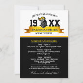 マスコットバナークラス懇親会招待状 招待状 (正面)