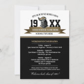 マスコットバナークラス懇親会招待状 招待状 (正面)