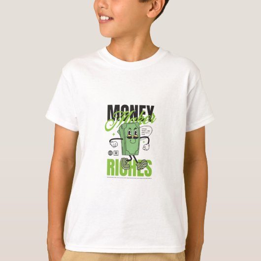 マスコットマネーメーカー Tシャツ (正面)