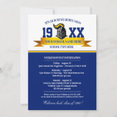 マスコット バナー クラス 再会 招待状 (正面)