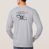 マスコミュニケーション専門家長袖Tシャツ Tシャツ (裏面)