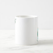 マスサイケデリック魚釣り コーヒーマグカップ (中央)