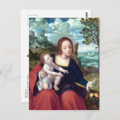 マスシスはエジプトの宗教芸術へのフライトの残りの部分 ポストカード (正面/裏面)