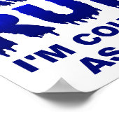 マスセラ走エクササイズおもしろいポスター ポスター (角)