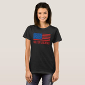 マスタガーデナー動揺してア米グランジ州旗（アメリカ） Tシャツ (正面フル)