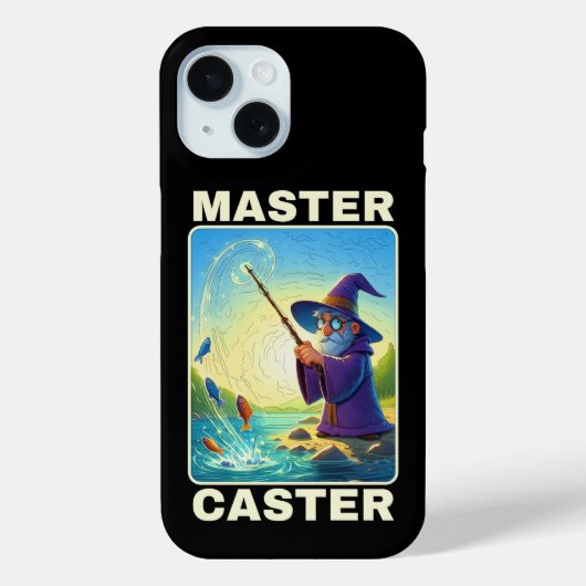 マスタキャスター – 魔法魚釣りウィザード Case-Mate iPhoneケース (裏面)