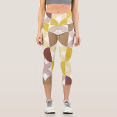 マスタシエレガントーモダンド1000年のパターンかわいい カプリレギンス (正面)