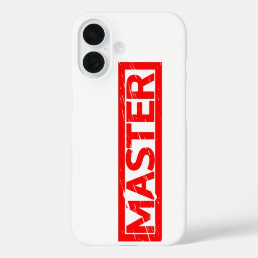 マスタスタンプ Case-Mate iPhoneケース (裏面)
