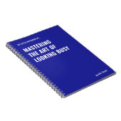 マスタリングザアートおもしろい引用文 ノートブック (右側)