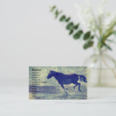 マスタングオンビーチ 名刺 (スタンド正面)