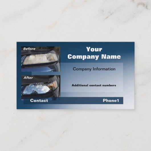 マスタングカード#1 名刺 (正面)