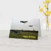 マスタングステーションノーフォーク1943 カード (黄色い花)