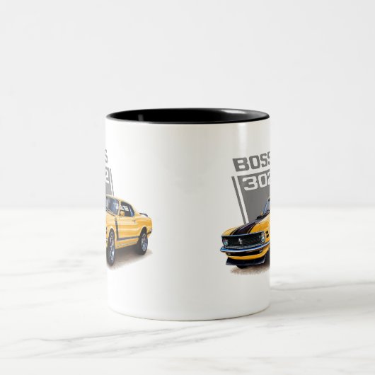 マスタングツートーンコーヒーマグ ツートーンマグカップ (中央)