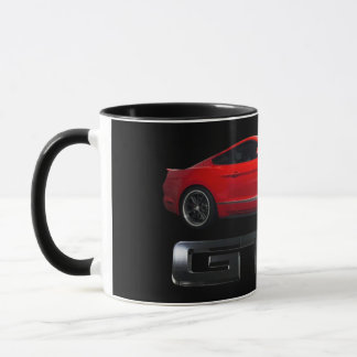 マスタングレッドマグカップ マグカップ