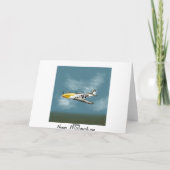 マスタング誕生日カード カード (裏面)