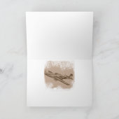 マスタング誕生日カード カード (内部)