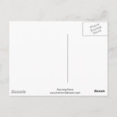 マスタング馬はがき ポストカード (裏面)