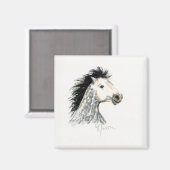 マスタング馬磁石 マグネット (正面/裏面)