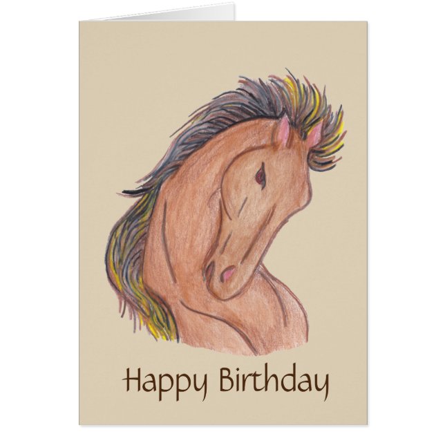 マスタング馬 (正面)