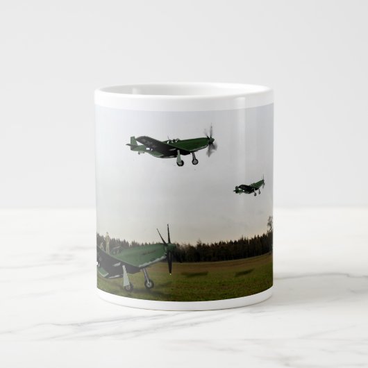 マスタング駅1943 ジャンボコーヒーマグカップ (正面)