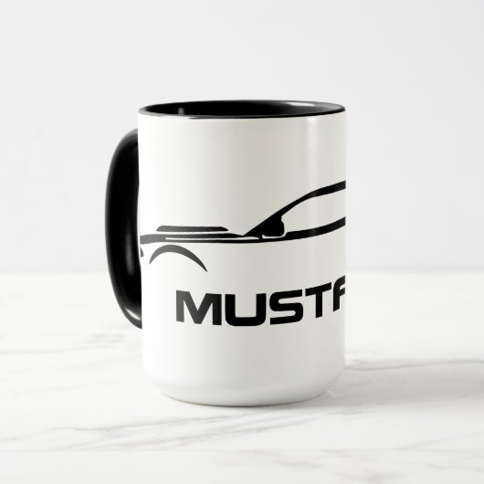 マスタング コーヒーマグ マグカップ (正面左)