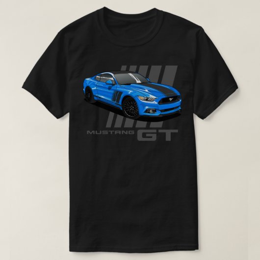 マスタングGT Tシャツ (デザイン正面)