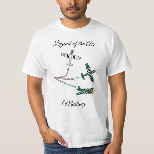 マスタングTシャツ Tシャツ (正面)