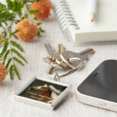 マスタンスペインのグ馬ウマ科の愛者のキーチェーン キーホルダー (側面)