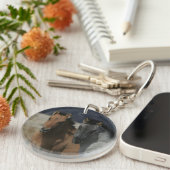 マスタンフォールヘッドショット キーホルダー (正面右)