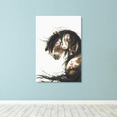 マスタン威厳のあるグホースバイバイビhrLeキャンバス キャンバスプリント (インサイチュ (ウッドフロア))