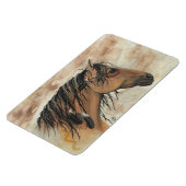 マスタン威厳のあるグ・ホースby BiHrLe Magnet マグネット (左側)