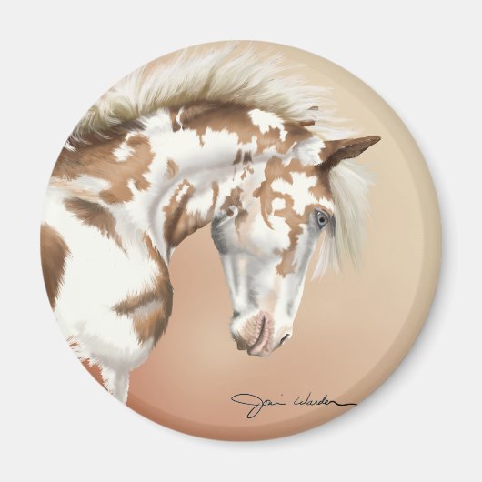 マスタン野生の傾向 マグネット (正面)