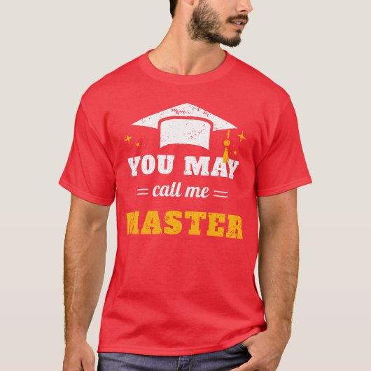 マスターとお呼びしてよII ジョークグッズ Tシャツ (正面)