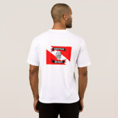 マスターのダイバーの性能のワイシャツ Tシャツ (裏面フル)