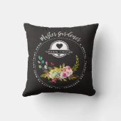 マスターの庭師、園芸ギフト。 緑親指 クッション (裏面)