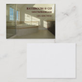 マスターの浴室 名刺 (正面/裏面)