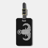 マスターの爆発性兵器処分EOD ラゲッジタグ (正面縦)