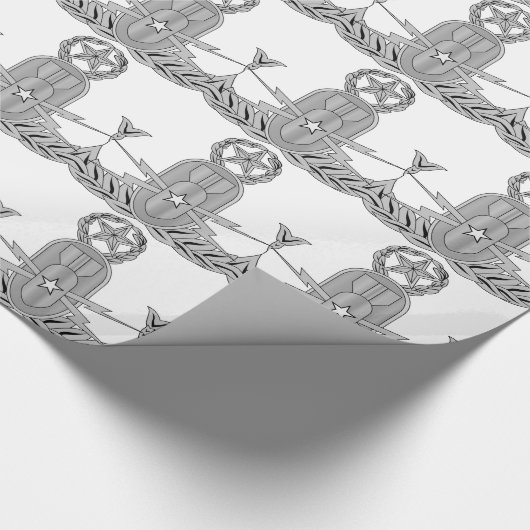 マスターの爆発性兵器処分EOD ラッピングペーパー (角)