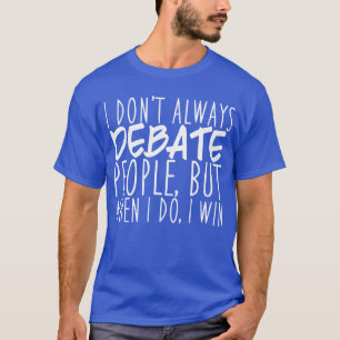 マスターの討論者 Tシャツ