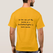 マスターのBaiter Tシャツ (裏面)