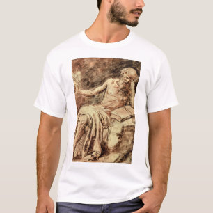 マスターのSt Jerome Writing', Antonio_Studies Tシャツ